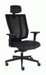 Fotel obrotowy MaxPro BS HD black