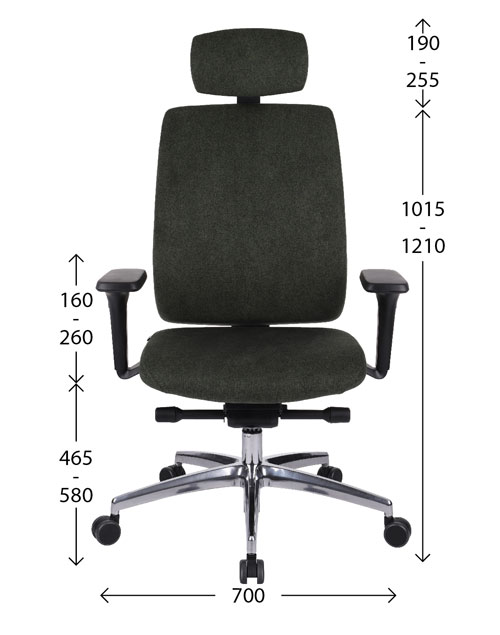 krzesło ergonomiczne obrotwoe
